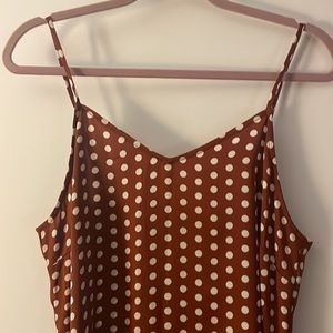 Spaghetti strap midi dress